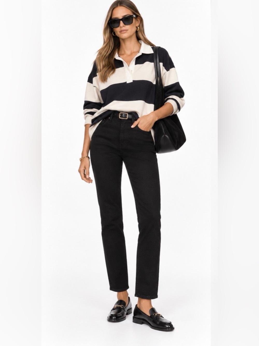 J.Crew Slim jean in true black